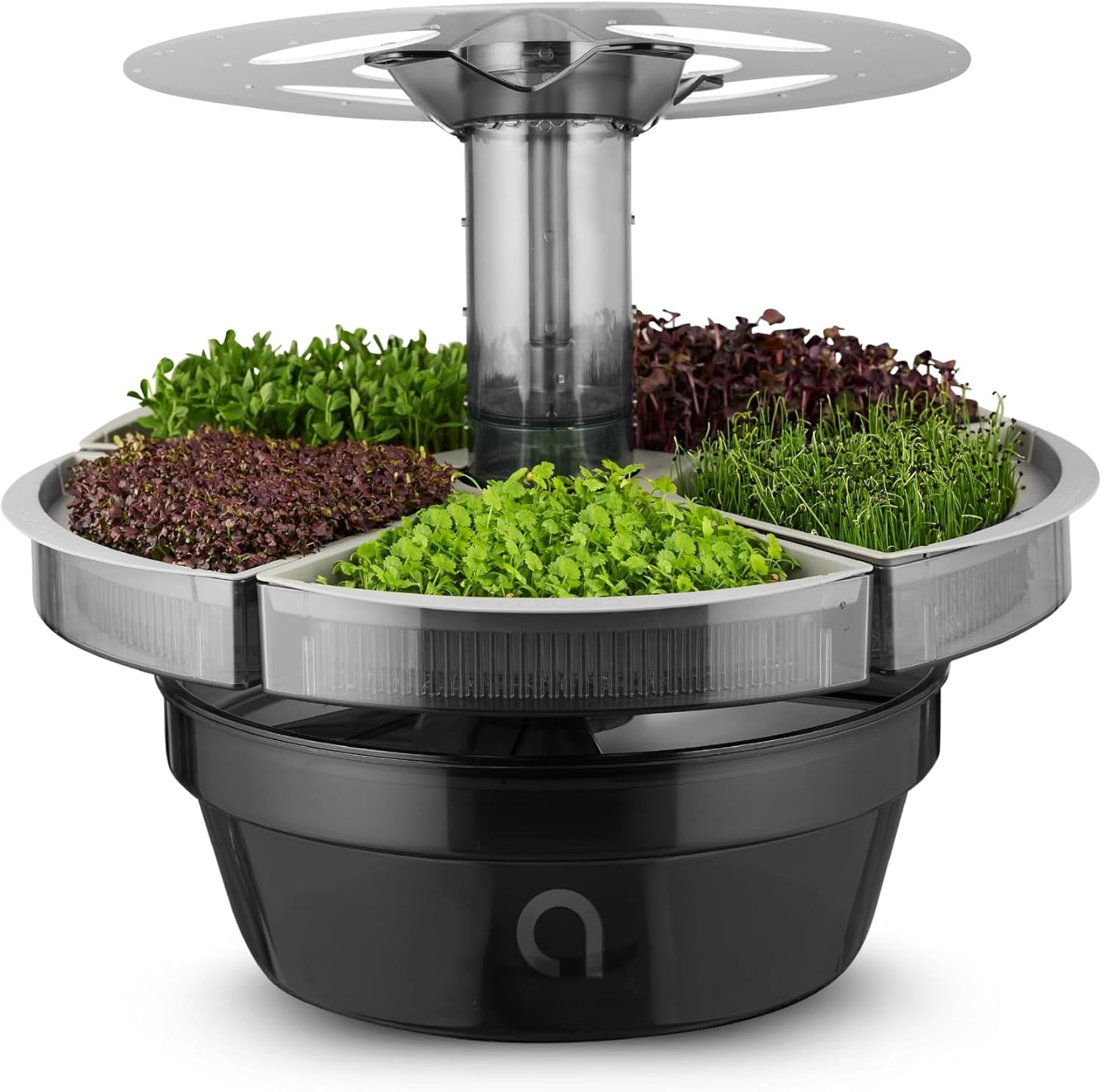 ATL1 Hydroponic Growing System Kit Garden Indoor Tabletop Garden Planter Tower with Self Watering & LED Light - Hydroponic Microgreens, Lettuce, Herbs, Sprouts in Your Home & Kitchen